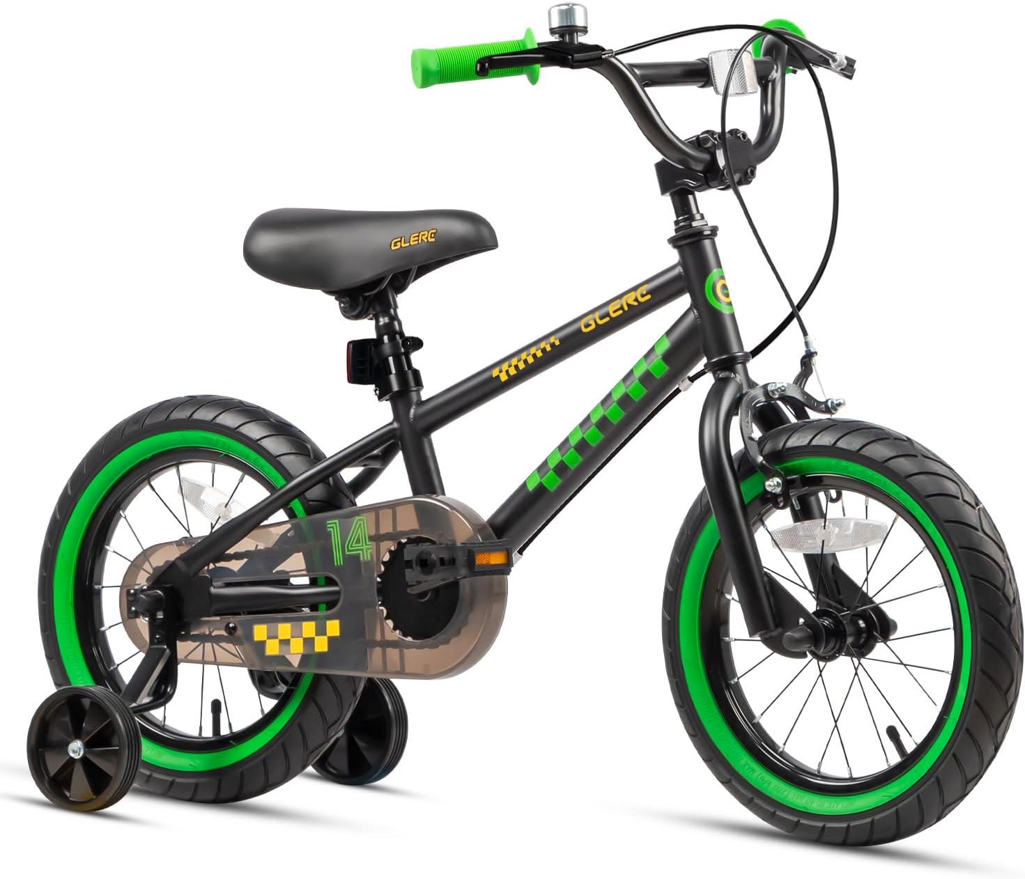 【Glerc】NuNu 　16インチ　 子ども用自転車 　BMXスタイル自転車 Glerc NuNu 16 Inch Kids Bike Ages 4 5 6 7 Years Old Little